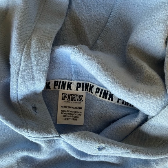 PINK cropped hoodie - Picture 2 of 2